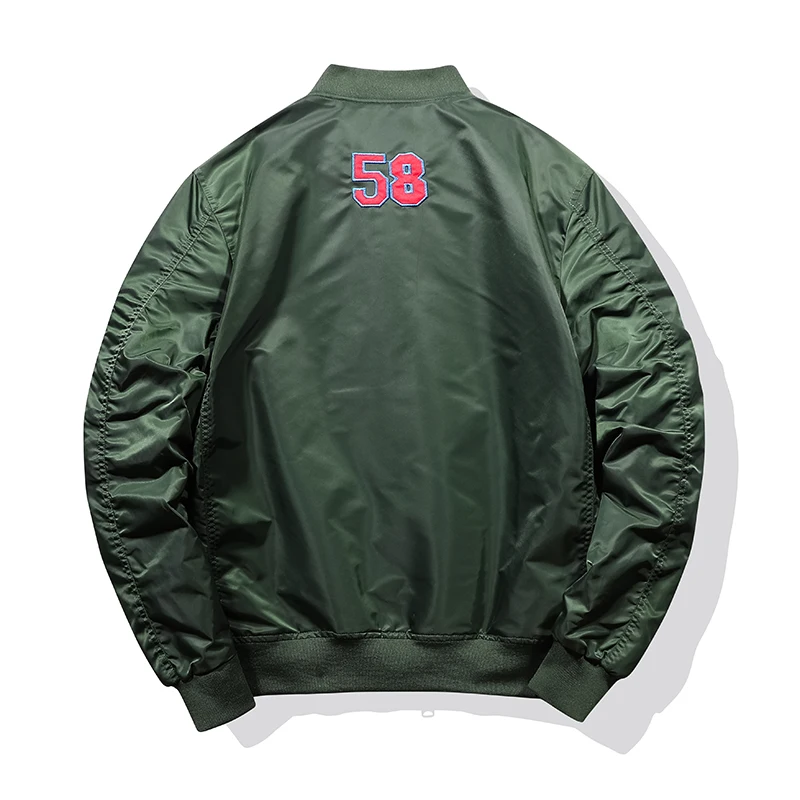 Осенняя военная куртка бейсбольная мужская 2021 Осень и весна 58 печать мультфильм