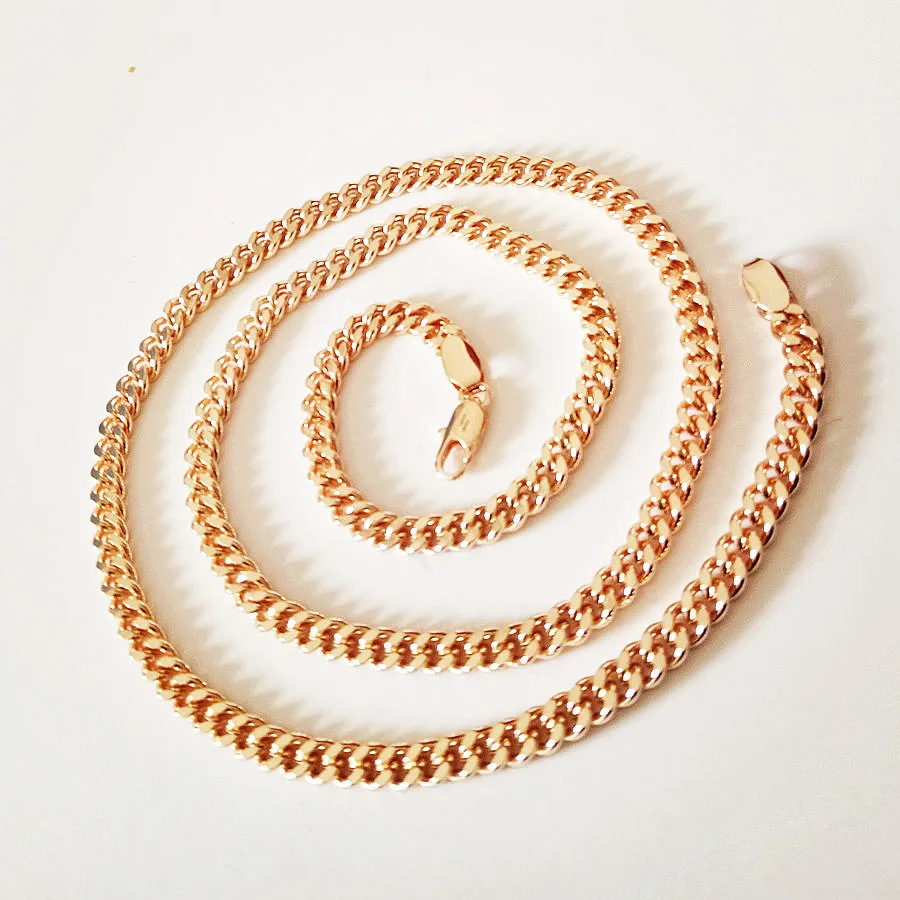 Neclase женское ожерелье 585 цветов ювелирные изделия классика унисекс 5 мм ширина 60