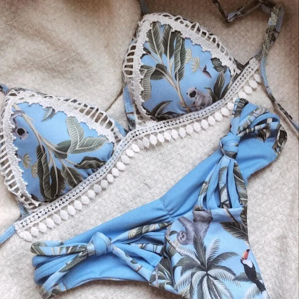 Бикини 2020 одежда для плавания Женский бразильский комплект бикини купальный