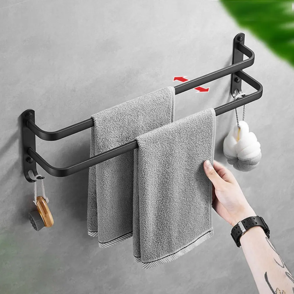 

Одинарная вешалка для полотенец, держатель для полотенец, тапочек, самостоятельное настенное крепление, вешалка, держатель для ткани, стойк...