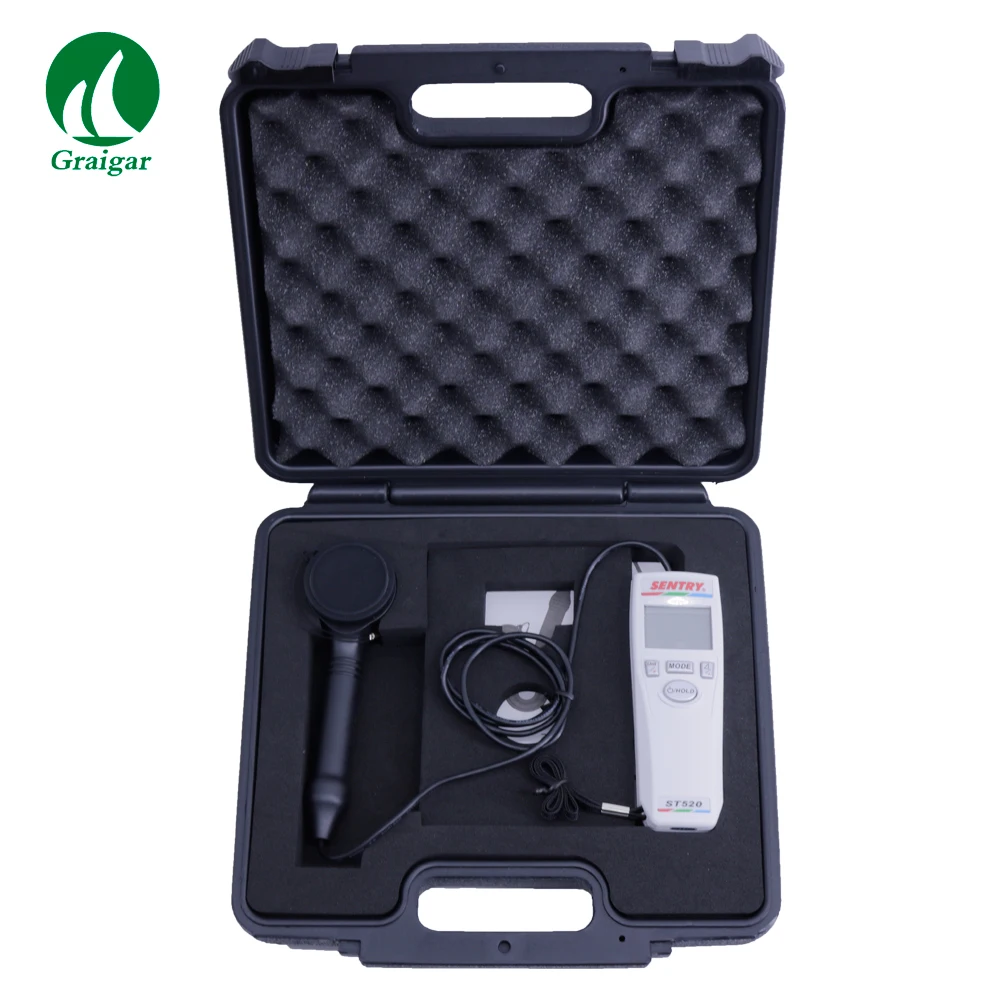 Цифровой счетчик люкс ST520 цветной измеритель уровня освещенности для