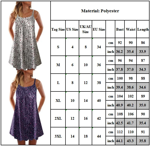 

VICABO Dreses for Women Fashion Womens Clothes Sleeveless Floral Mini Dress Ladies Loose Swing Casual Summer Sling Dress