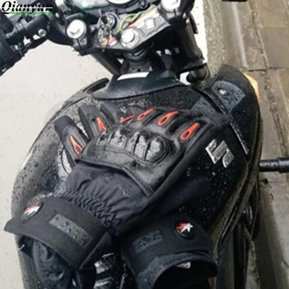 

Motorcycle Gloves Men & Women Leather Waterproof Motocross Gloves Full Finger Knight Riding Motorbike Moto Gloves guantes moto