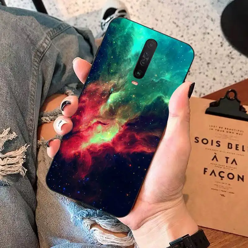 TOPLBPCS pace для galaxy universe Star Dark мягкий чехол телефона Redmi 5 6 7 8 9 A X pro plus K20 S2 K30 Go|Бамперы| |