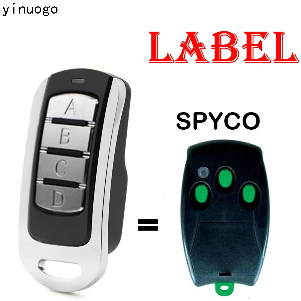 Новый ярлык SPYCO, дистанционное управление гаражными дверями, беспроводное управление, управление командой гаража