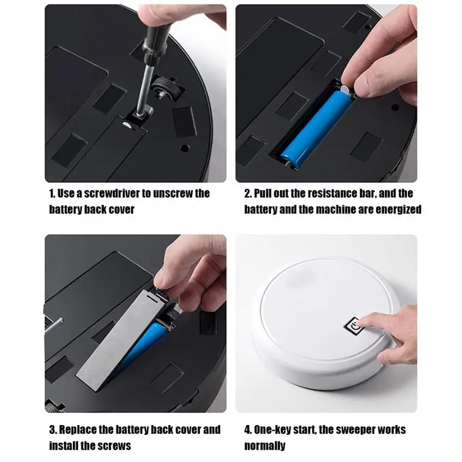 Sweeping Robot Smart Automatic USB Charging Robotic Cleaner Domestic Appliance Sweeper Machine | Бытовая техника