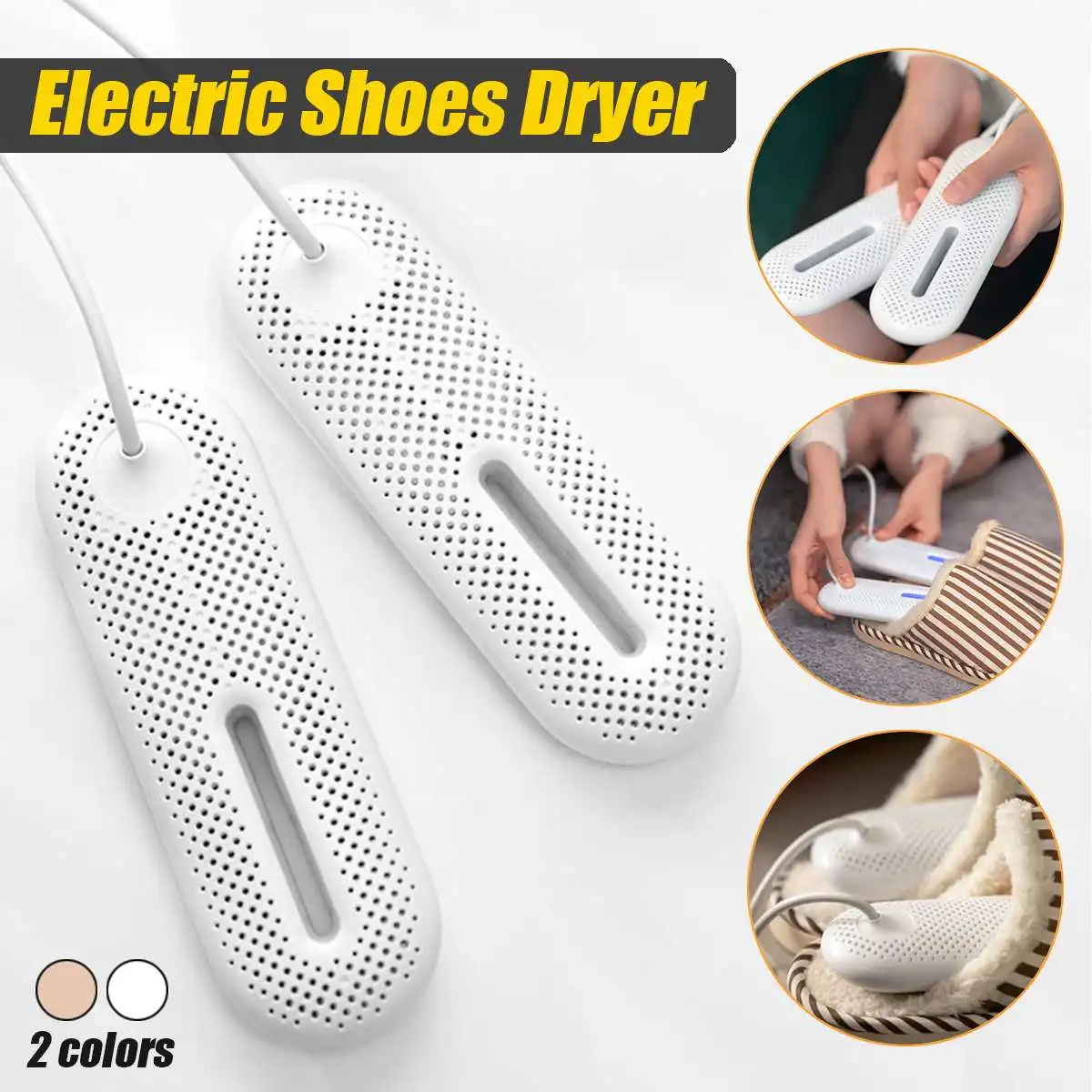 

220V UV Shoe Dryer Heater Secador Deodorizer Dehumidify Device Foot Warmer Heater For Winter Shoes Drying Machine Shoe Rack