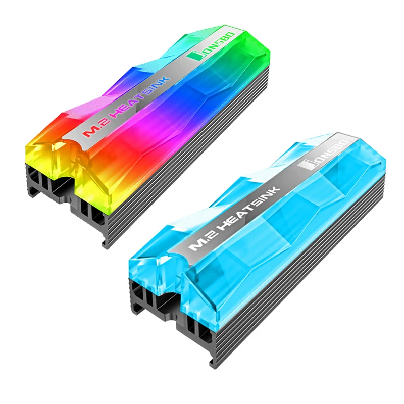 Радиатор JONSBO M.2 SSD твердотельный накопитель радиатор цветной 5 В 3 контакта A RGB MOBO