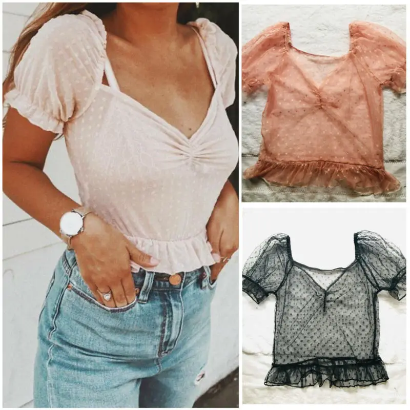 Весна 2020 модная женская ночная Клубная одежда привлекательная Милая сетчатая