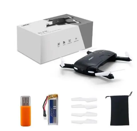 JJRC H37 Карманный Дрон с селфи квадрокоптером wifi Elfie Карманный складной портативный фото видео vs H47 H40 h73 - Цвет: 1 battery