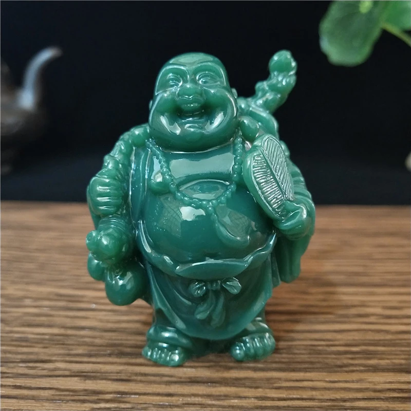 Китайская статуя Будды фэн-шуй смеющиеся скульптуры ремесла ручной работы