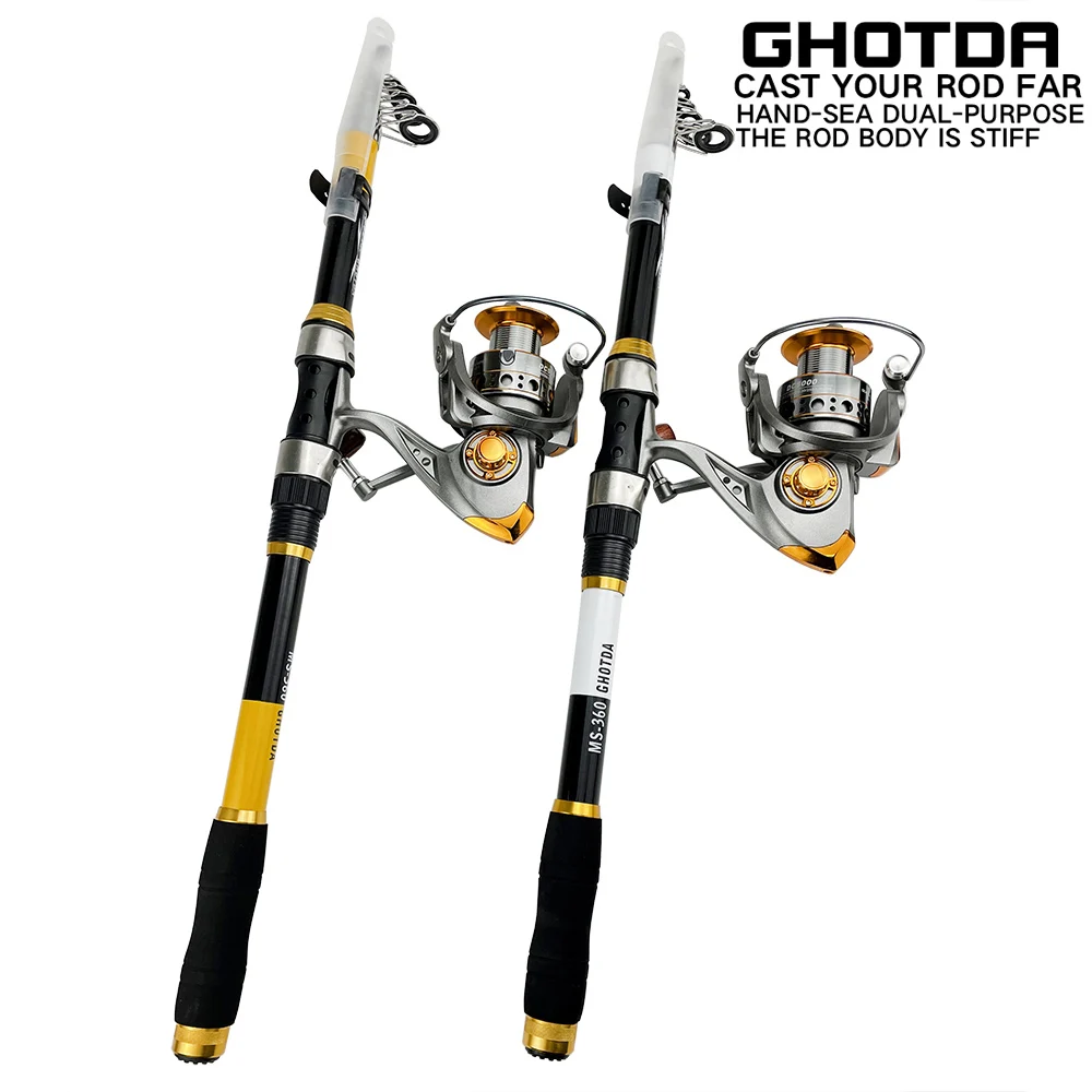 Телескопическая удочка набор спиннинговых катушек для ловли карпа | Спорт и