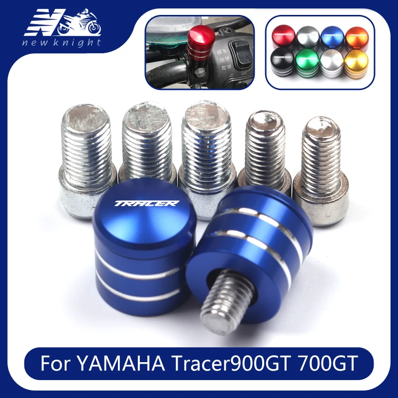 

Для мотоцикла YAMAHA Tracer900 GT Tracer 900 700 GT MT09 MT07 CNC алюминиевый руль заднего вида Зеркало болты крепление адаптер