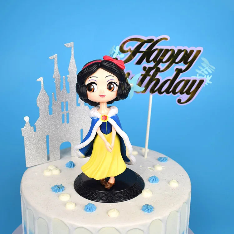 Принцесса Disney 5 видов украшений для торта на день рождения Аврора Белоснежка
