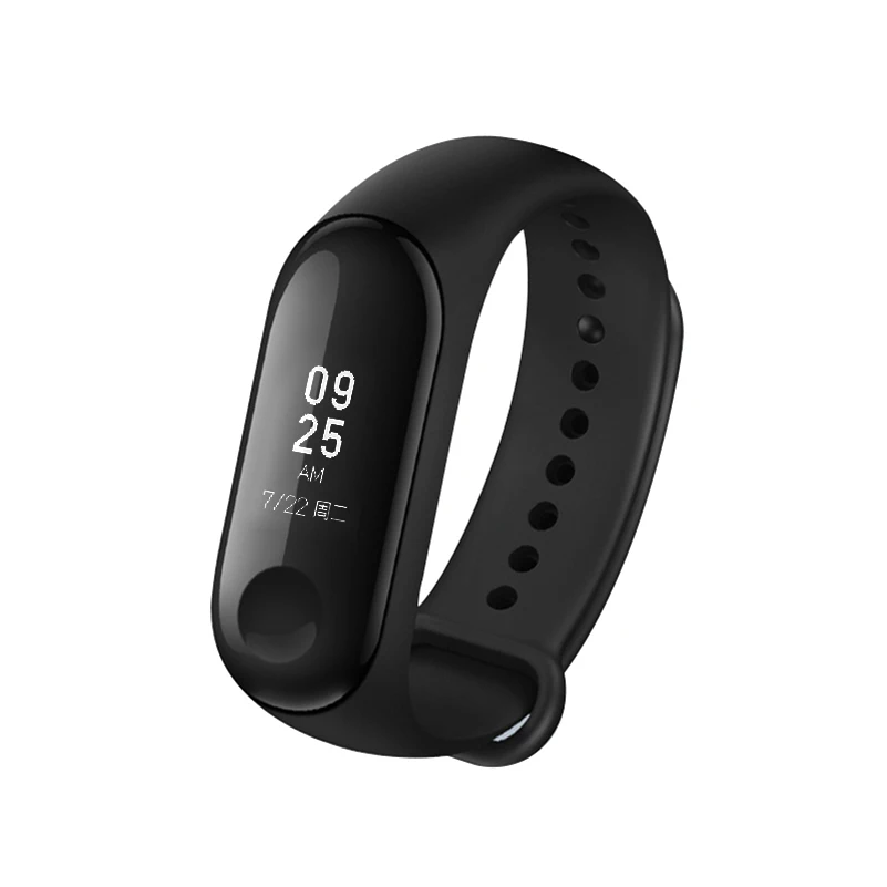 Смарт браслет Xiaomi Mi band 3 оригинальный с пульсометром Bluetooth 4 2 OLED 3|Смарт-браслеты| |