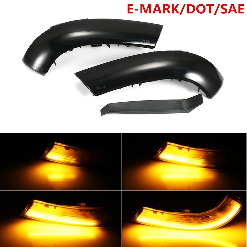 Светодиодный динамический поворотник для зеркала заднего вида указатель