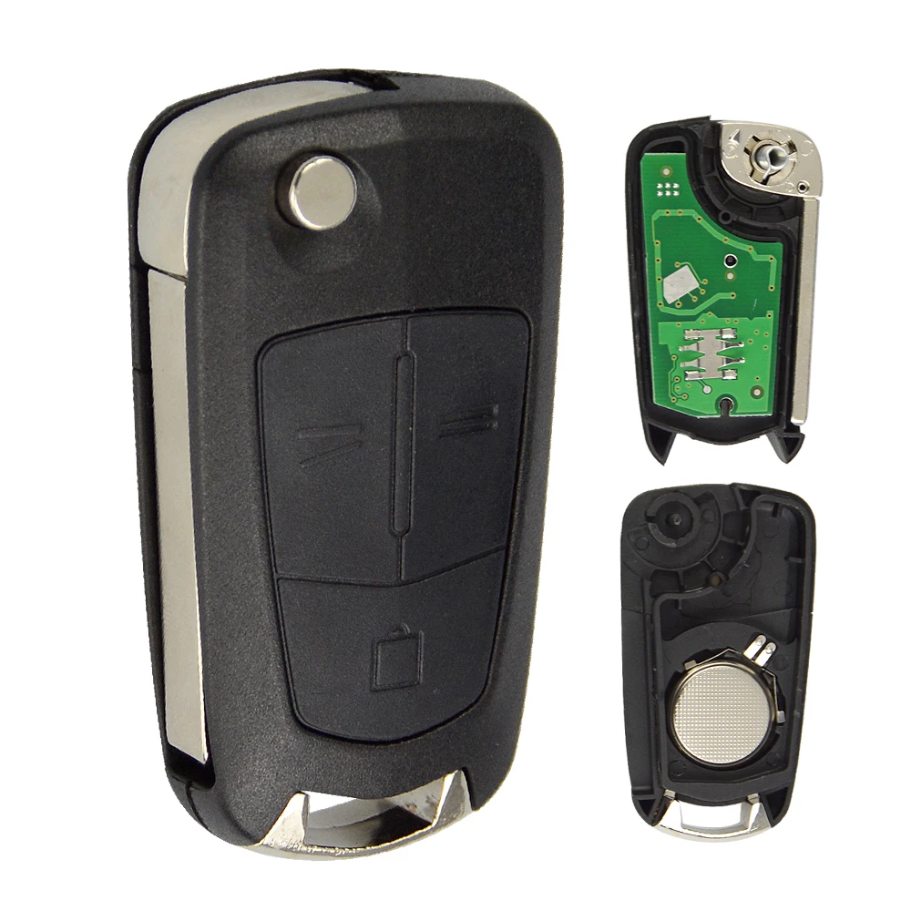 OkeyTech умный дистанционный Автомобильный ключ для Opel Vauxhall Astra H 2004 2009 Zafira B 2005 2013 Corsa D