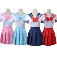 cartoon moon uniform fancy dress set halloween carnival party costumes for adult women skirt suit schoolgirl uniform