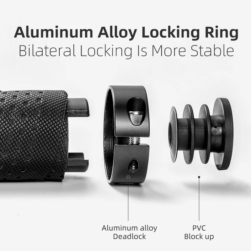 Ручки ROCKBROS для горного велосипеда Нескользящие удобные двухсторонние из