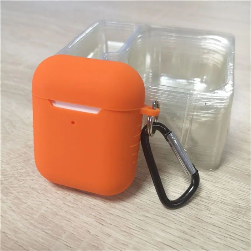 5 шт./компл. для Apple Airpods 2 силиконовый чехол TWS Наушники Аксессуары резиновый
