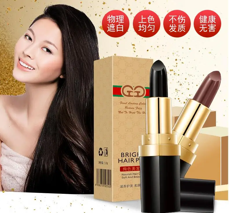 Бесплатная доставка временная краска для волос помада мелок разовая унисекс