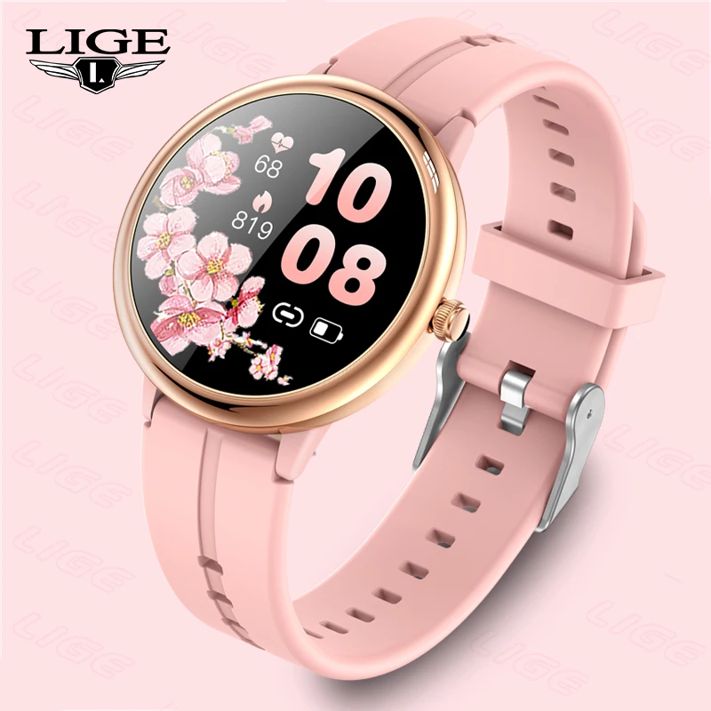 

Смарт-часы LIGE женские цифровые с пульсометром и тонометром