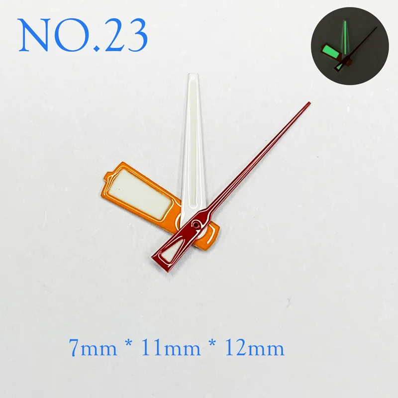 

NH35 NH36 Movement Pointer Watch Pointer Green Super Luminous Suitable For SEIK Parts For Wrist Watch Replace Accessories NO.23