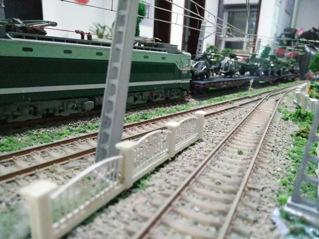 HO1: 87 6 шт масштабная модель грузовика с зеленым цветом
