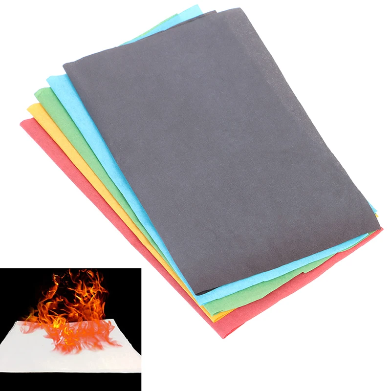 

20*17cm New Magic Firepaper Magic Tricks Stage Street Magic Props Toys