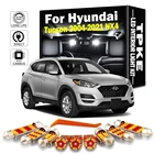 TPKE фонасветильник в комплекте для Hyundai Tucson 2004-2014 2015 2016 2017 2018 2019 2020 2021 NX4 Автомобильные светодиодные лампы без ошибок