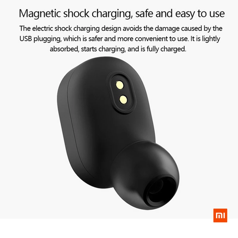 Xiaomi mi bluetooth гарнитура ni IPX4 водонепроницаемый беспроводной Bluetooth ушной телефон BT 4 1