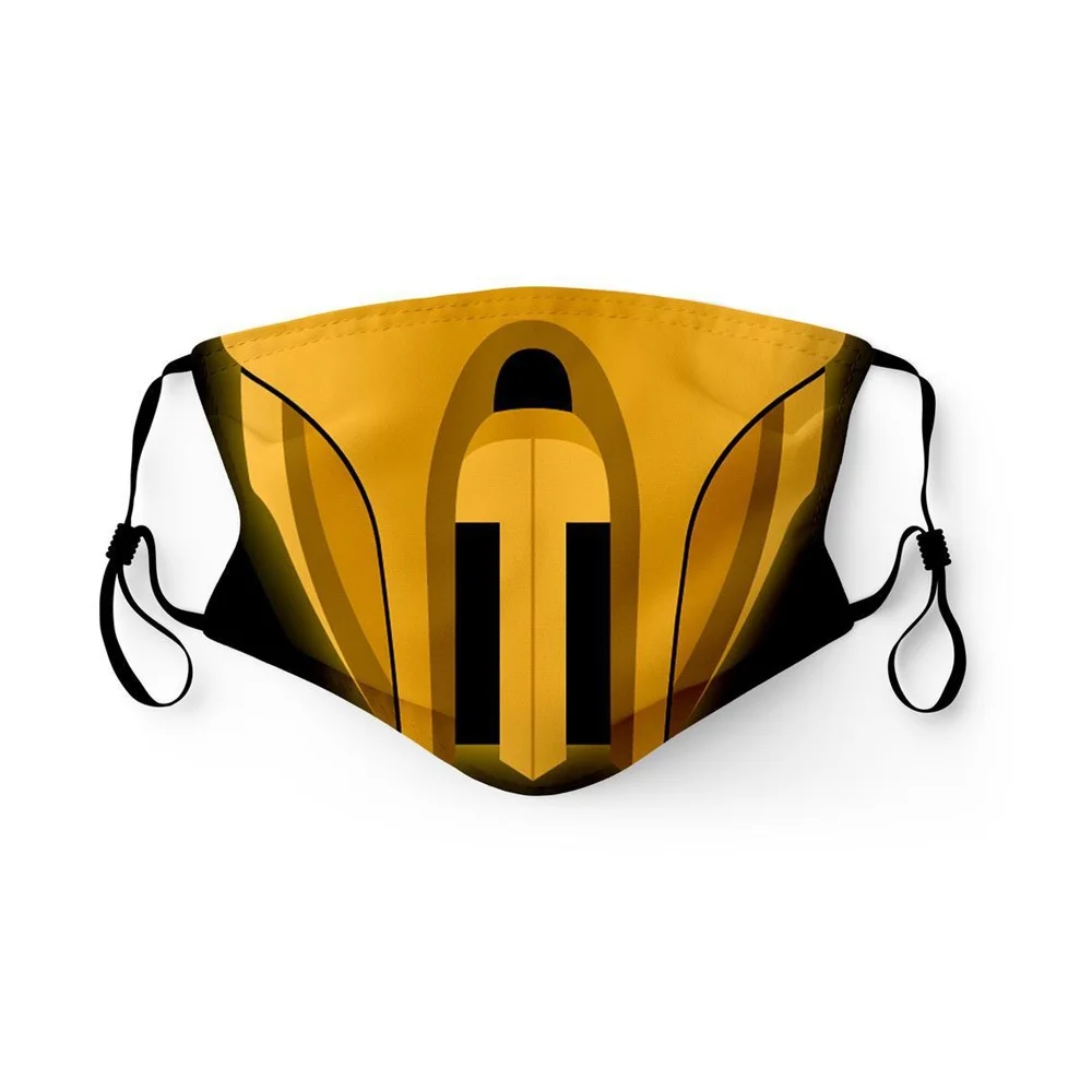 Mortal Kombat Скорпион Sub ноль дыма ниндзя игра Косплэй костюм Уход за кожей лица маска