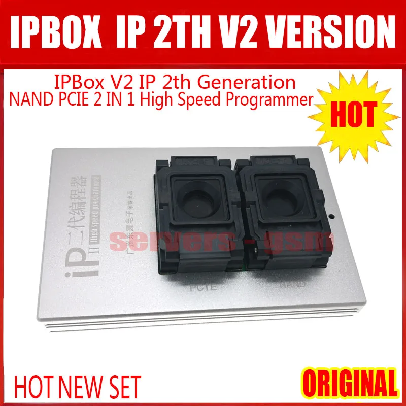 Новинка 2020 высокоскоростной программатор IPBox V2 IP 2 го поколения NAND PCIE в 1 для iPhone