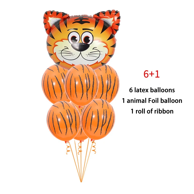 12 дюймов мультфильм воздушные шары в форме животных набор для дня рождения