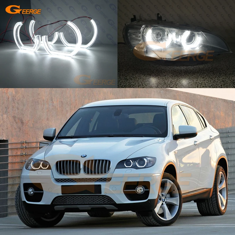 Для BMW X6 E71 E72 X6M X5 E70 X5M 2008 2014 Отличный ультра яркий DTM M4 Стиль комплект светодиодов