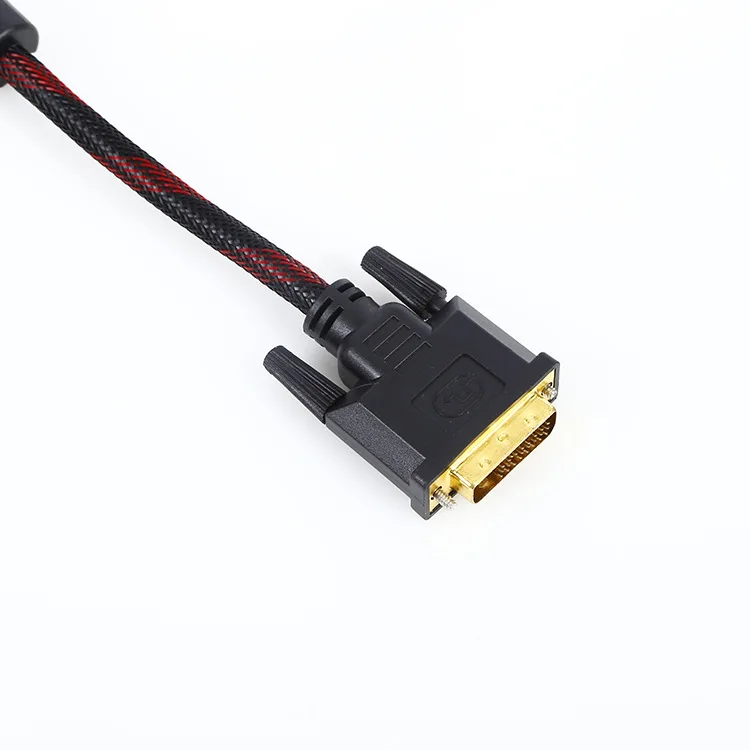 DVI Maschio a 24 D видео Adattatore Placcato в Oro 1080 P на HDTV DVD proiettore 2019|Компьютерные кабели и