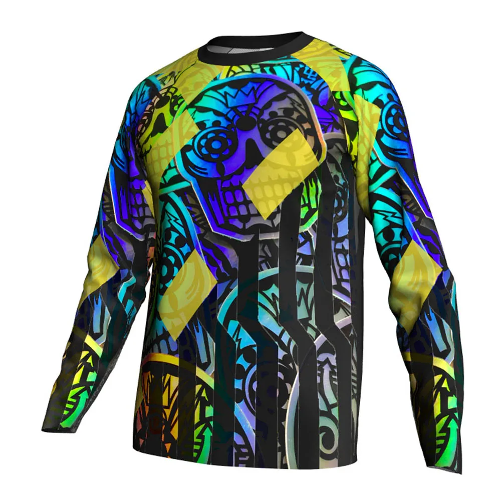 

Thin Moto Bicycle Jersey Long Sleeve Cycling Bike Mtb New Style Shirt Downhill T-shirt Motocross Mx Mountain Clothing