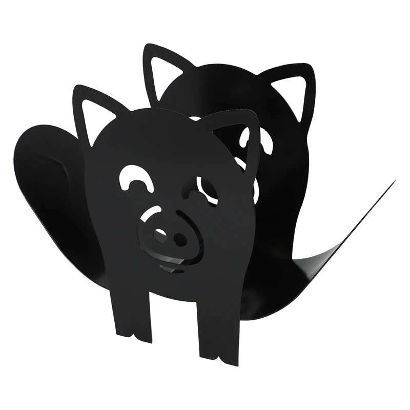 

Home Iron Roll Paper Towel Holder Pig Crafts Bathroom Rack Ornaments Toilet Roll Holder Kitchen Bathroom Storage