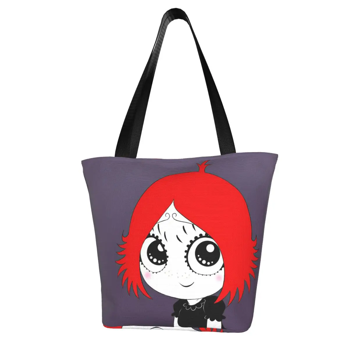 Ruby Gloom Shopping Bag Aesthetic Cloth Outdoor Handbag Female Fashion Bags