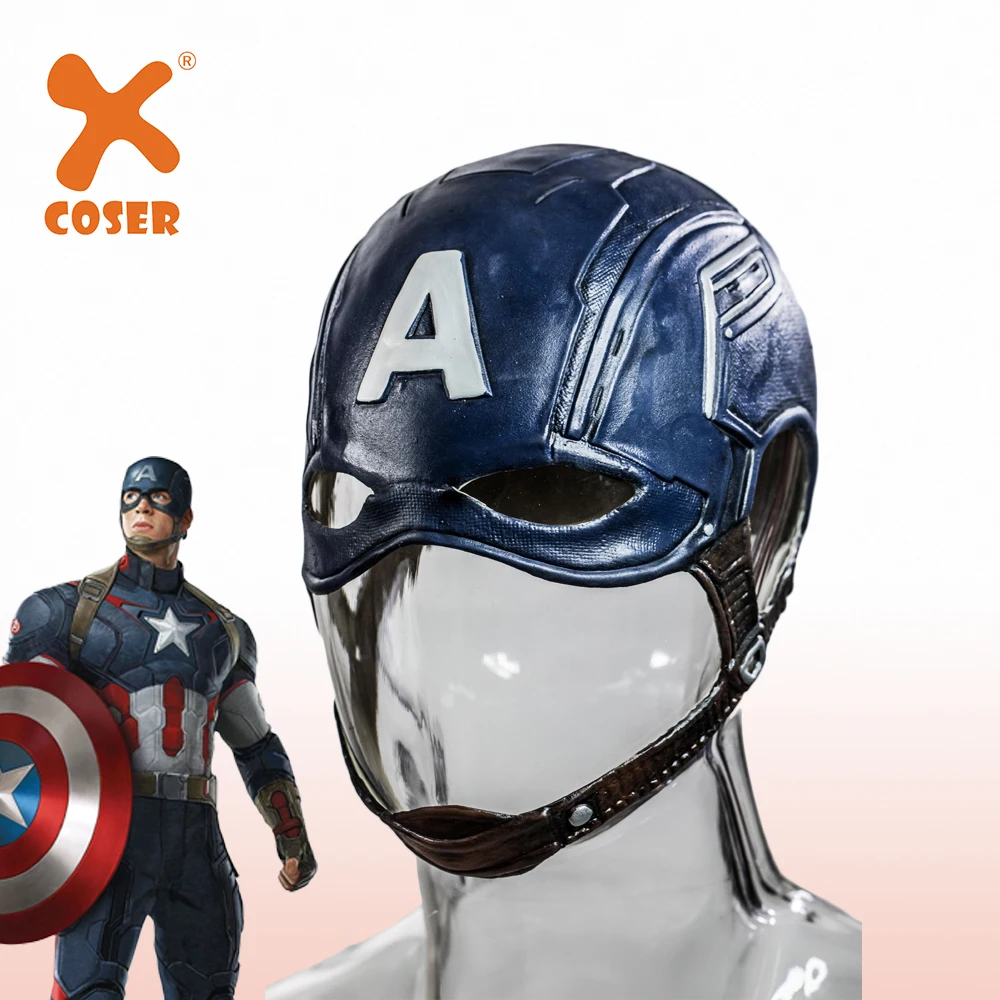 XCOSER искусственный шлем реквизит для косплея из фильма мягкая латексная маска