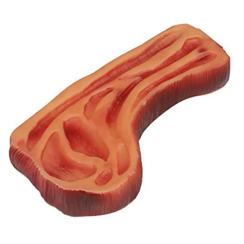 Игрушки для собак пищащий стейк/Голубь/курица стильная резиновая игрушка брикет