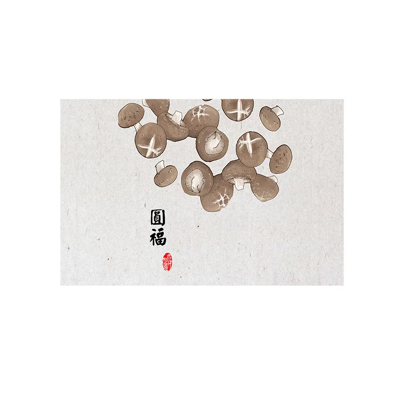

Chinese Style Table Mats Premium Washable High Quaity Non-Slip Insulation PVC Placemats Dinning Table Decoration