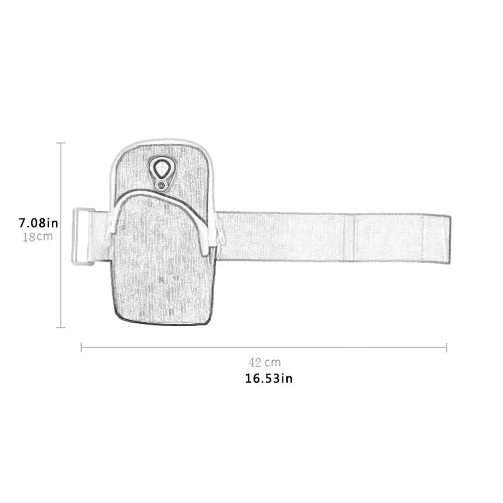 

Sports Outdoor Waterproof Mobile Phone Arm Bag Fitness Running Arm Bag Sports Outdoor Products Supplies