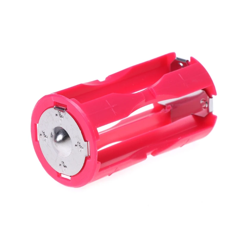 4AAA до C размер параллельный адаптер ячеек держатель батареи DC 1 5 V чехол конвертер|