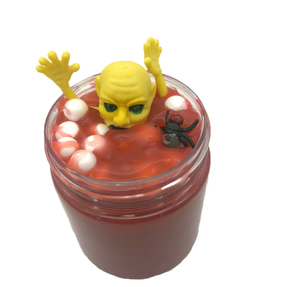 Игрушки для отдыха в виде облаков сжимаемая слизь Хэллоуина глина