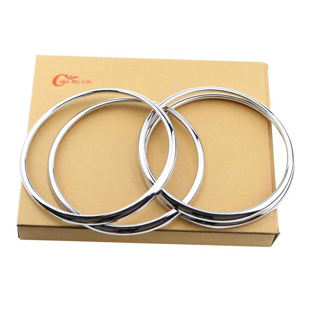 Автомобильная дверная аудио полка хромированная накладка на колонки для Chevrolet