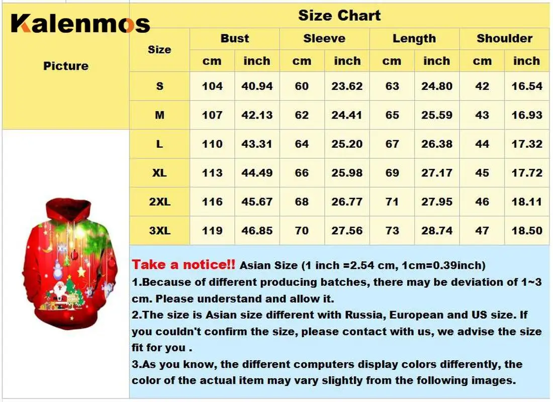 Унисекс Рождественские толстовки для женщин и мужчин с рисунком Санта Клауса
