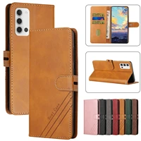 leather flip case for samsung a02s a03s a22 a32 a42 a52 a72 a12 m12 m51 a21 m31s m21 m30s a40s cover card slots stand wallet