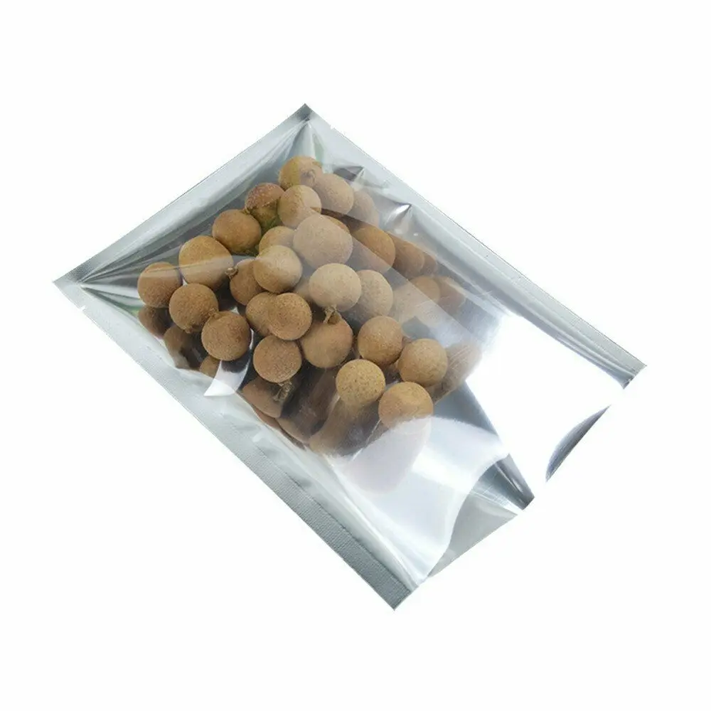 Dozzlor 100Pcs Vacuum Sealer Pouches Food Aluminium Foil Bags Sample Storage Bag Heat Sealing Grade Kitchen Accessories | Дом и сад