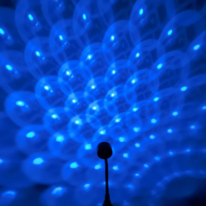 1 шт. красивые мини авто USB атмосферу светильник par DJ RGB Красочная музыкальная